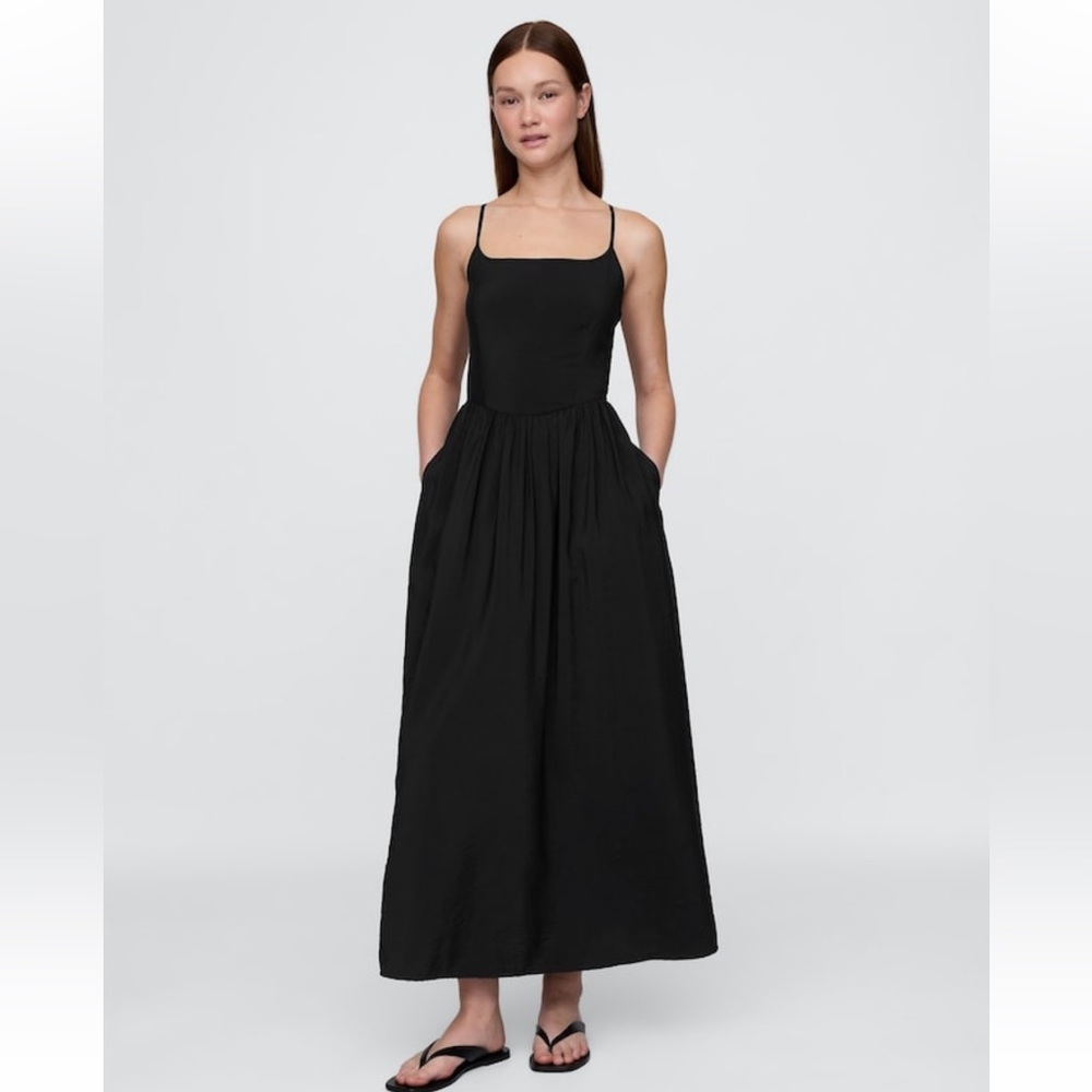 Gap drop waist knit maxi dress